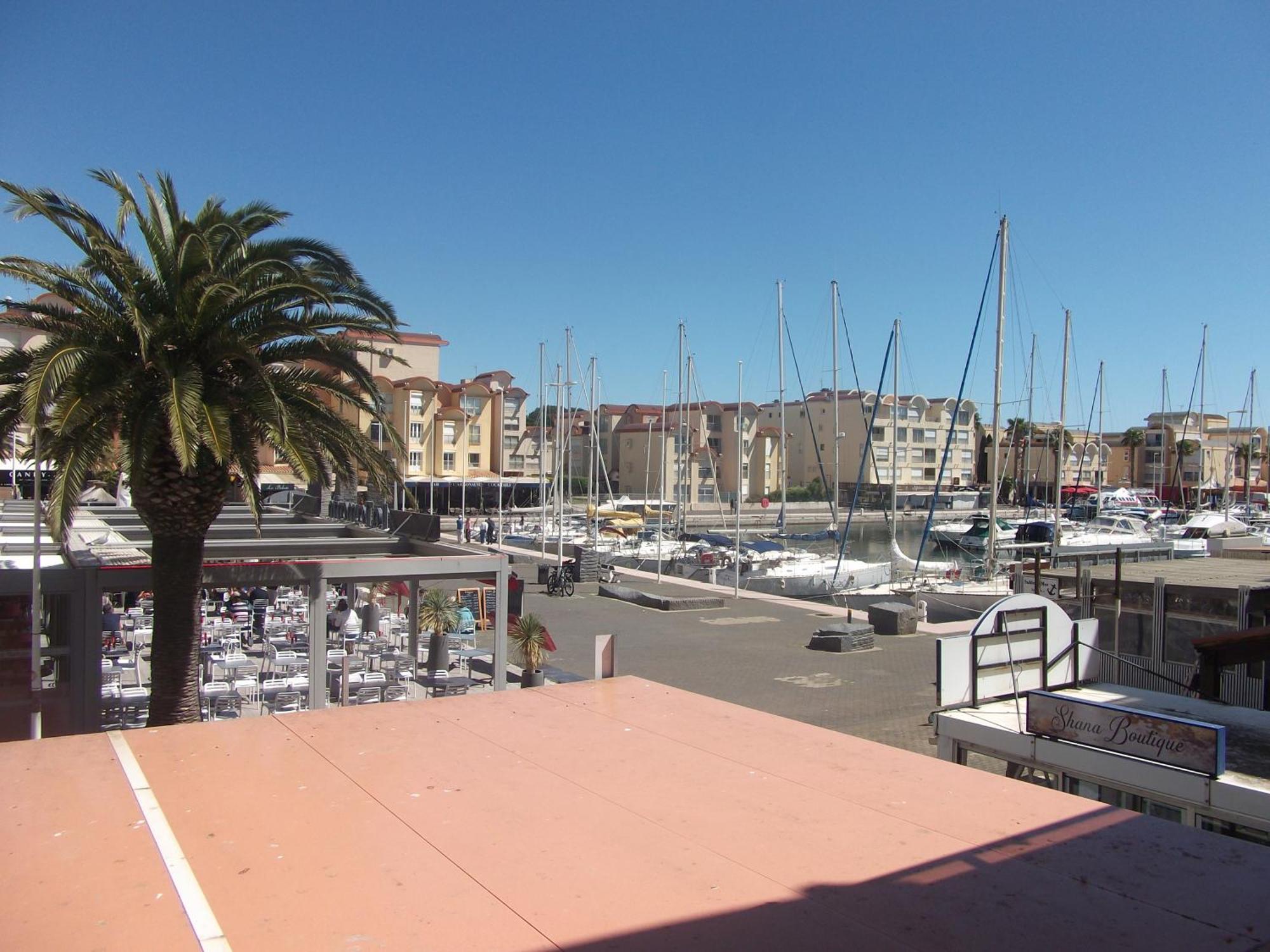 Studio Sur Le Port, Climatisation, Wifi, Piscine, Lave-Linge Gruissan Luaran gambar